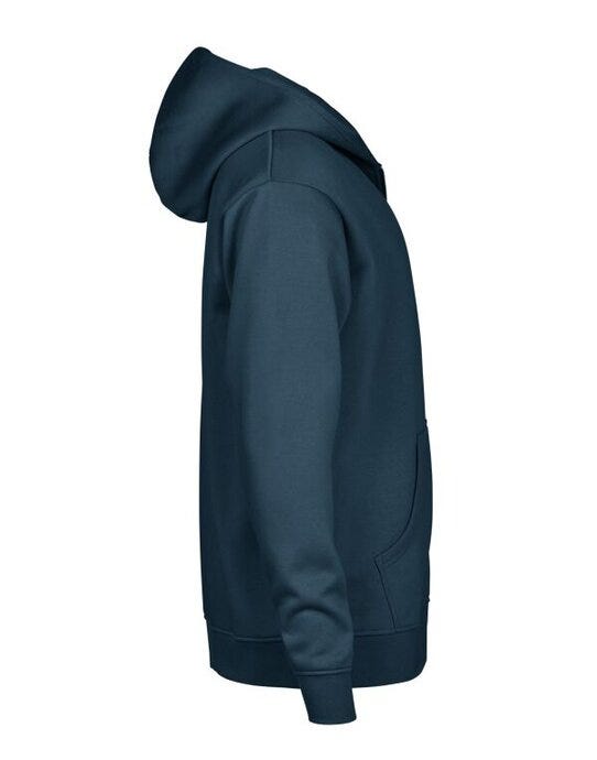 Tee Jays Unlabeled Hooded FZ Sweatshirt - Ink