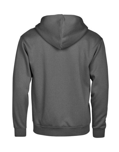 Tee Jays Unlabeled Hooded FZ Sweatshirt - Powder Grey