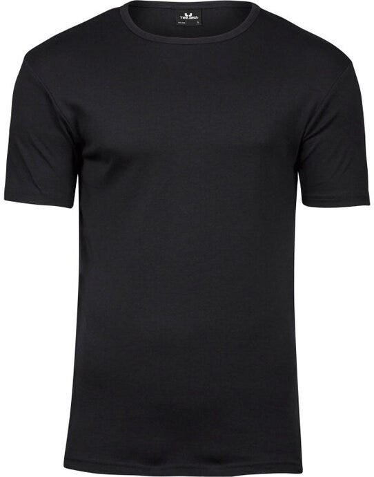 Tee Jays Mens Interlock Tee - Black