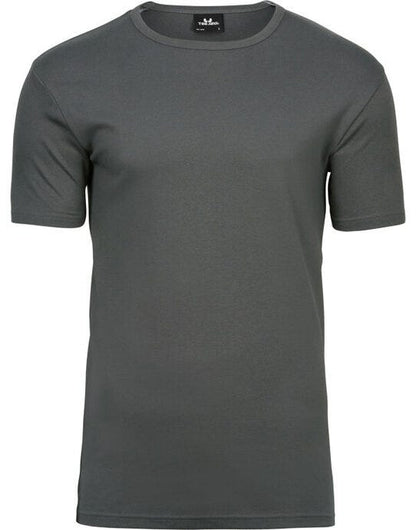 Tee Jays Mens Interlock Tee - Powder Grey