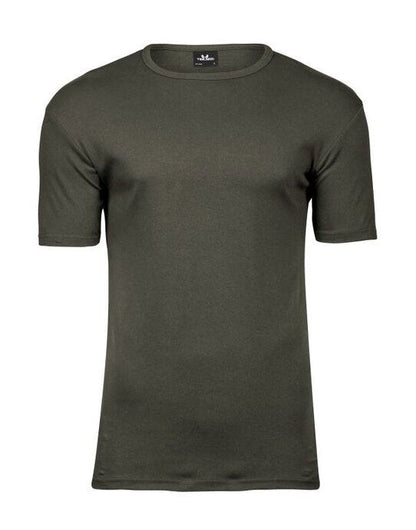 Tee Jays Mens Interlock Tee - Deep Green