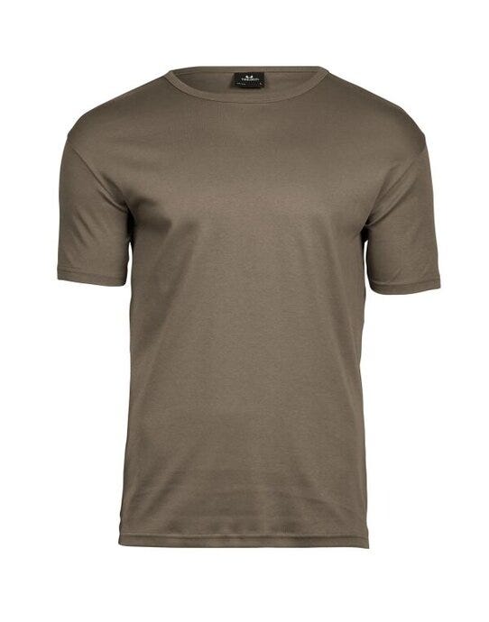 Tee Jays Mens Interlock Tee - Clay
