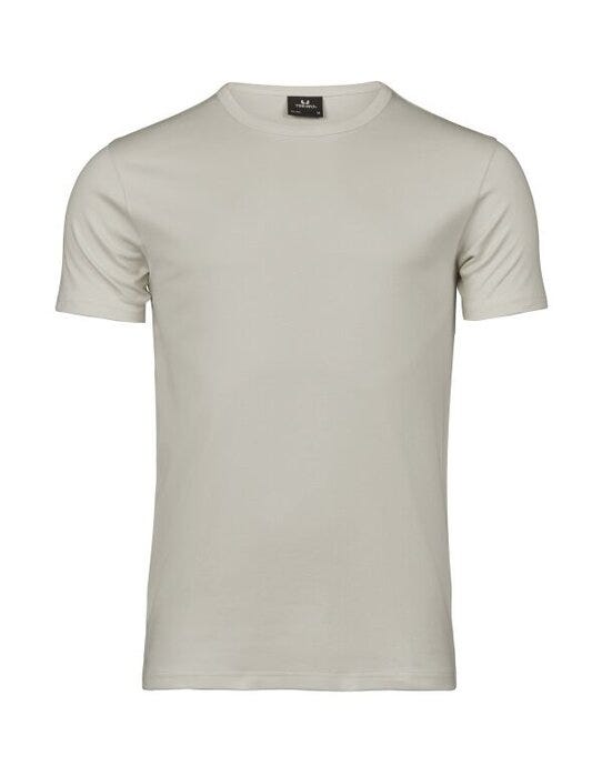 Tee Jays Mens Interlock Tee - Cement