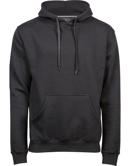 Tee Jays Mens Hooded Sweatshirt - Black