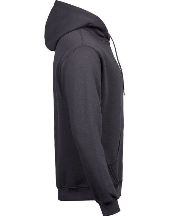 Tee Jays Mens Hooded Sweatshirt - Dark Grey