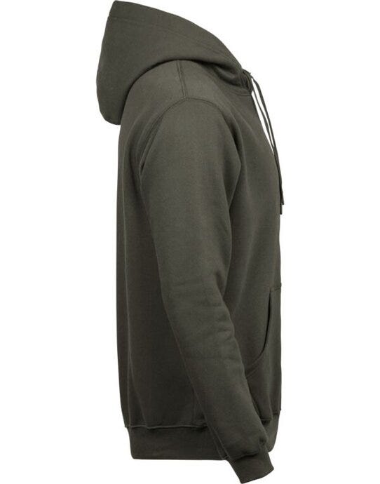 Tee Jays Mens Hooded Sweatshirt - Deep Green