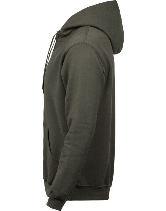 Tee Jays Mens Hooded Sweatshirt - Deep Green