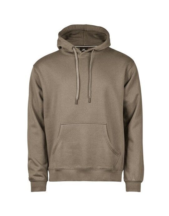 Tee Jays Mens Hooded Sweatshirt - Clay
