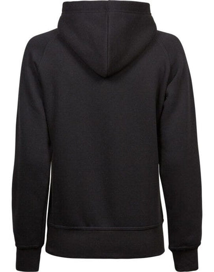 Tee Jays Ladies Hooded Sweatshirt - Black