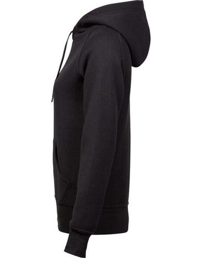 Tee Jays Ladies Hooded Sweatshirt - Black