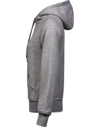 Tee Jays Ladies Hooded Sweatshirt - Heather Grey