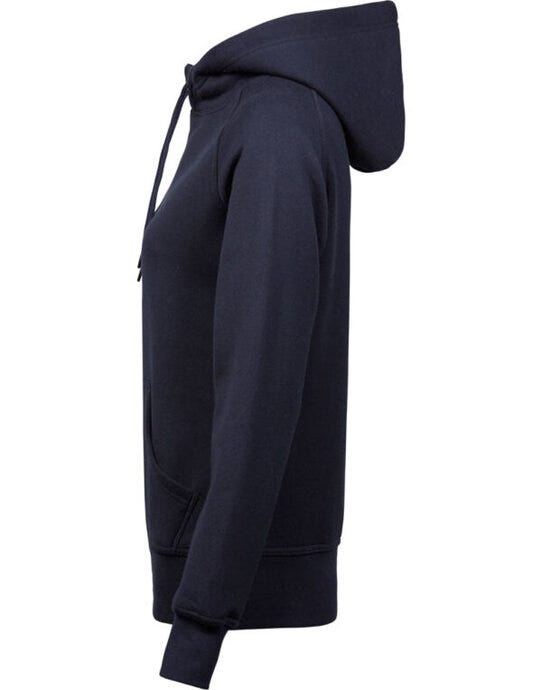 Tee Jays Ladies Hooded Sweatshirt - Navy