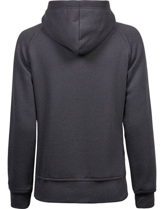 Tee Jays Ladies Hooded Sweatshirt - Dark Grey