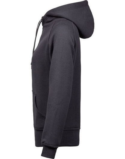 Tee Jays Ladies Hooded Sweatshirt - Dark Grey