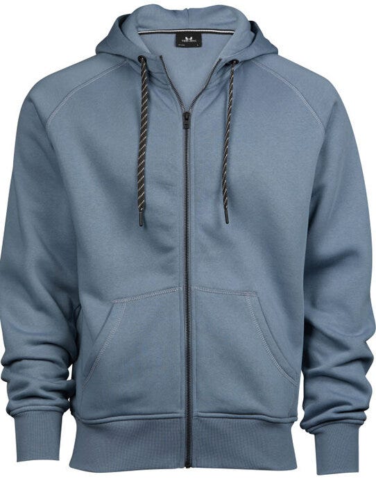 Tee Jays Mens Fashion Full Zip Hood - Flint Stone