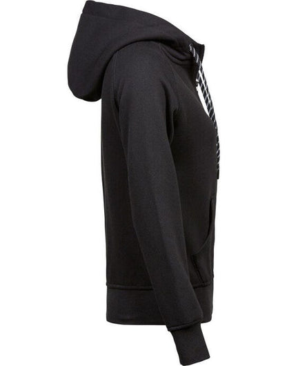 Tee Jays Ladies Fashion Full Zip Hood - Black