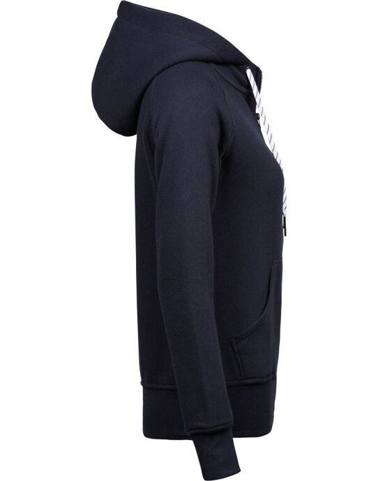 Tee Jays Ladies Fashion Full Zip Hood - Navy
