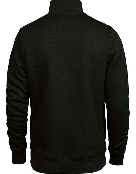 Tee Jays Half Zip Sweatshirt - Black
