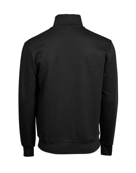 Tee Jays Men's Full Zip Cardigan - Black