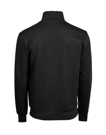 Tee Jays Men's Full Zip Cardigan - Black