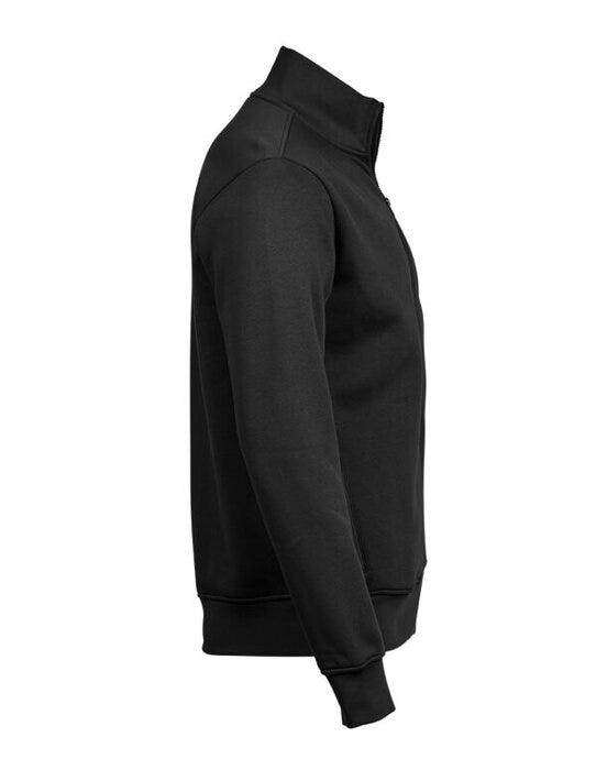 Tee Jays Men's Full Zip Cardigan - Black