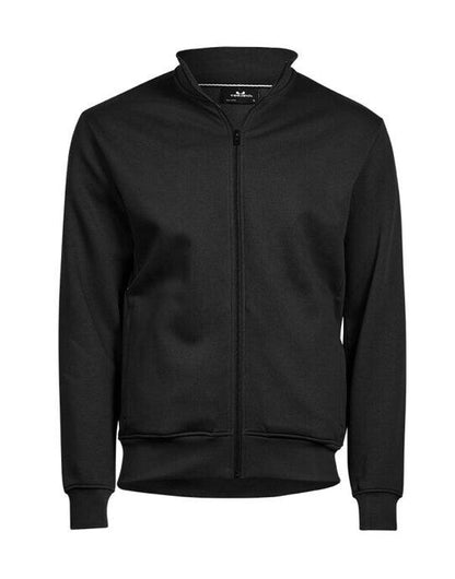 Tee Jays Men's Full Zip Cardigan - Black