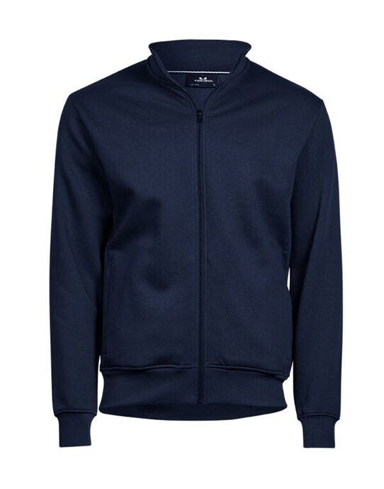 Tee Jays Men's Full Zip Cardigan - Navy