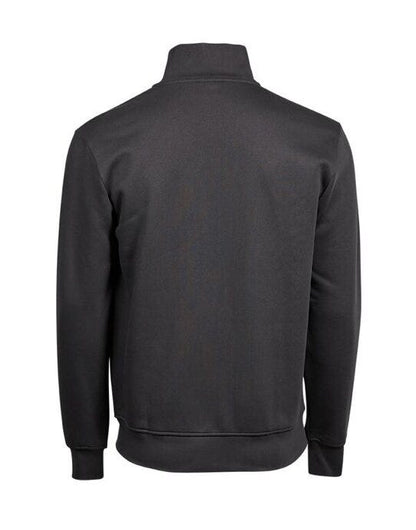 Tee Jays Men's Full Zip Cardigan - Dark Grey