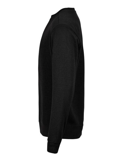 Tee Jays Ribbed Interlock Crewneck - Black