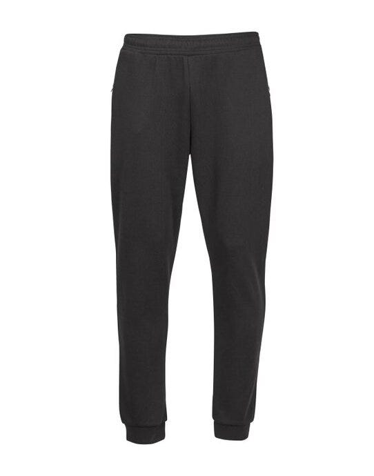Tee Jays Ribbed Interlock Pants - Black