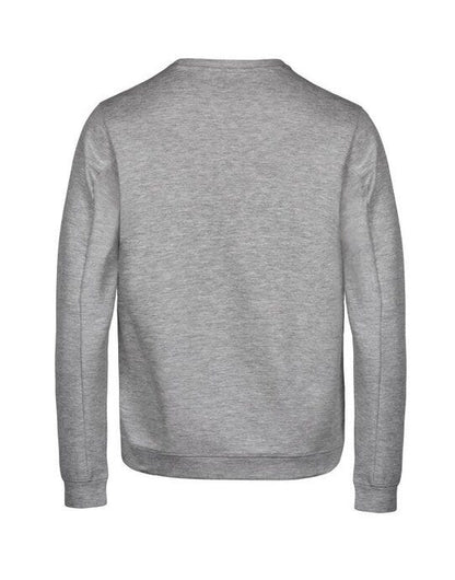 Tee Jays Athletic Crew Neck Sweat - Heather Grey
