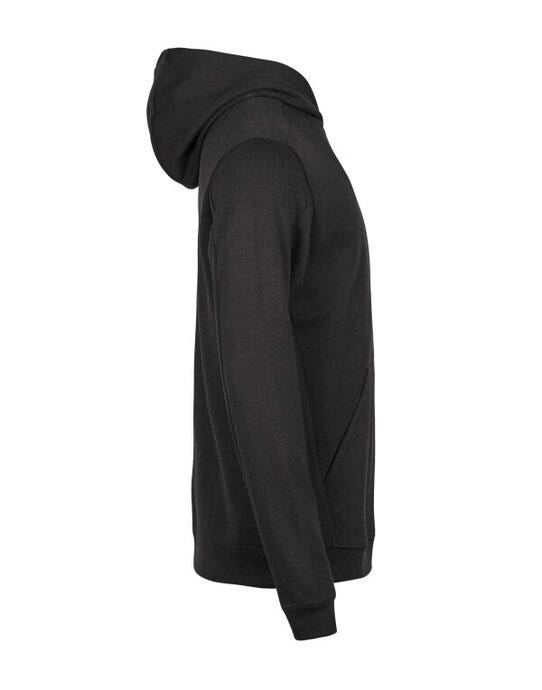 Tee Jays Athletic Hooded Sweat - Black