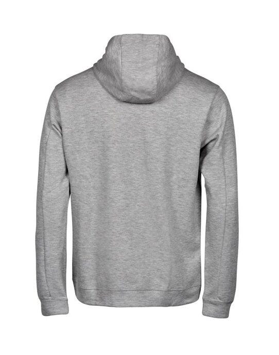 Tee Jays Athletic Hooded Sweat - Heather Grey