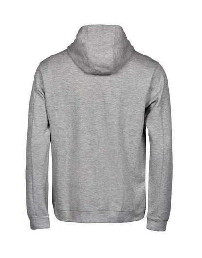 Tee Jays Athletic Hooded Sweat - Heather Grey