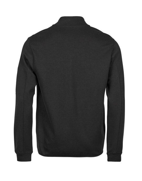 Tee Jays Athletic Full Zip Cardigan - Black