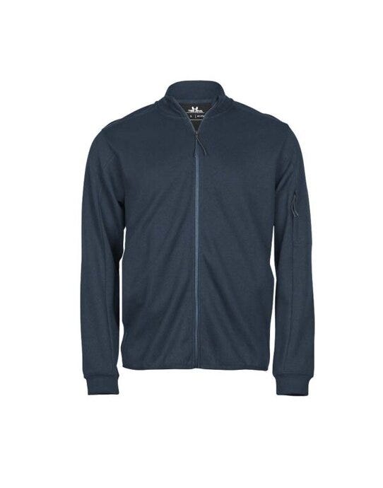 Tee Jays Athletic Full Zip Cardigan - Ink
