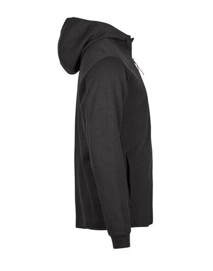 Tee Jays Athletic Full Zip Sweat - Black