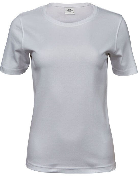 Tee Jays Ladies Interlock Tee - White