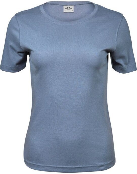 Tee Jays Ladies Interlock Tee - Flint Stone