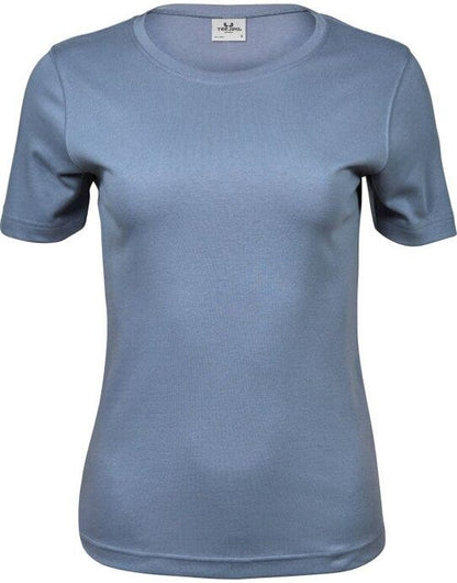 Tee Jays Ladies Interlock Tee - Flint Stone
