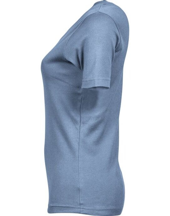 Tee Jays Ladies Interlock Tee - Flint Stone