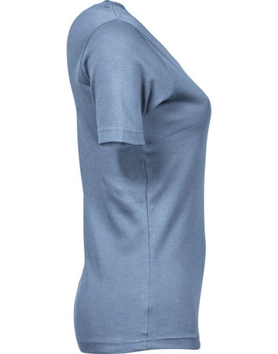 Tee Jays Ladies Interlock Tee - Flint Stone