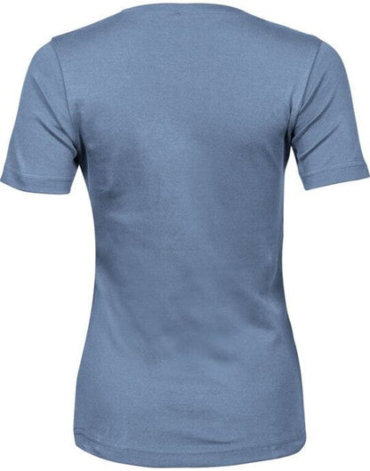Tee Jays Ladies Interlock Tee - Flint Stone