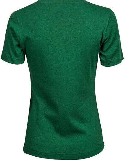 Tee Jays Ladies Interlock Tee - Forest Green