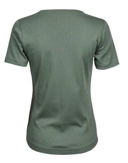 Tee Jays Ladies Interlock Tee - Leaf Green