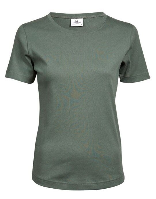 Tee Jays Ladies Interlock Tee - Leaf Green