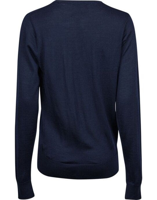 Tee Jays Womens Crew Neck Sweater - Navy
