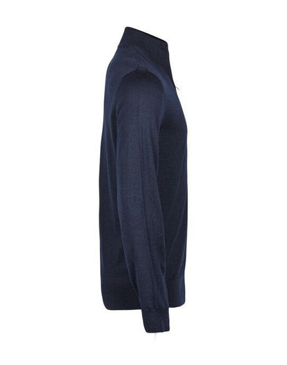 Tee Jays Mens Half Zip - Navy
