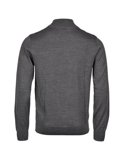Tee Jays Mens Half Zip - Grey Melange