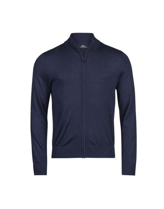 Tee Jays Full Zip Knit - Navy